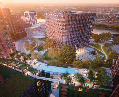 The Building - Embassy Gardens in London by Ballymore